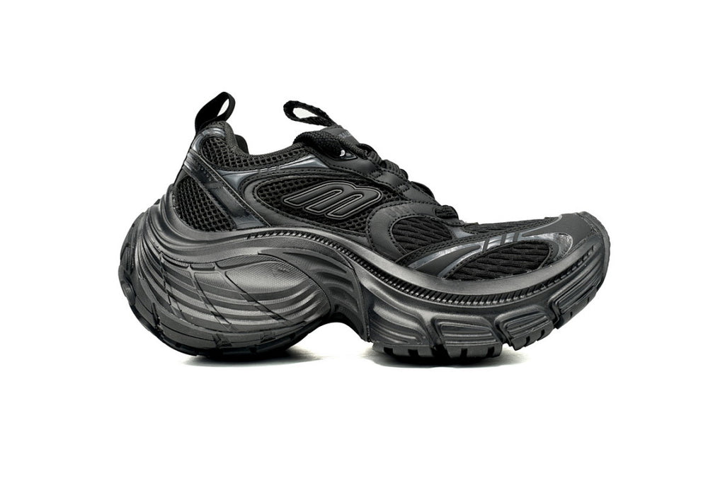 Balenciaga Runner Sneaker White and Black Black