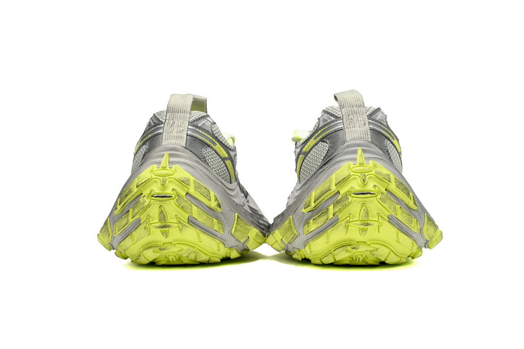 Balenciaga Runner Sneaker White and Black Green gray