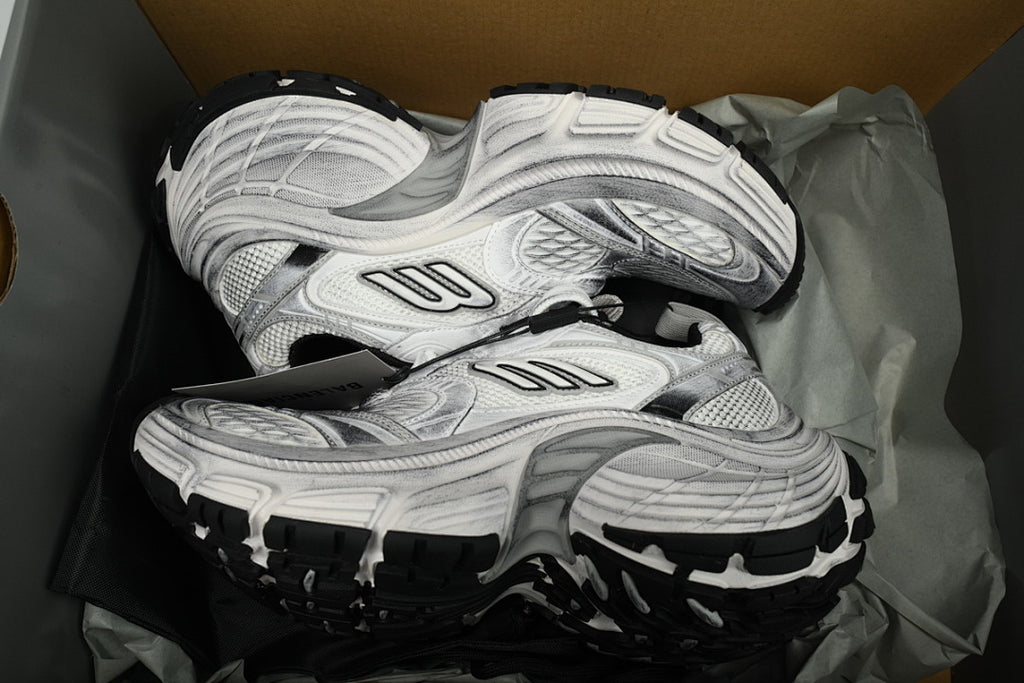 Balenciaga Runner Sneaker White and Black