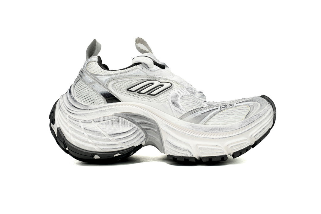 Balenciaga Runner Sneaker White and Black