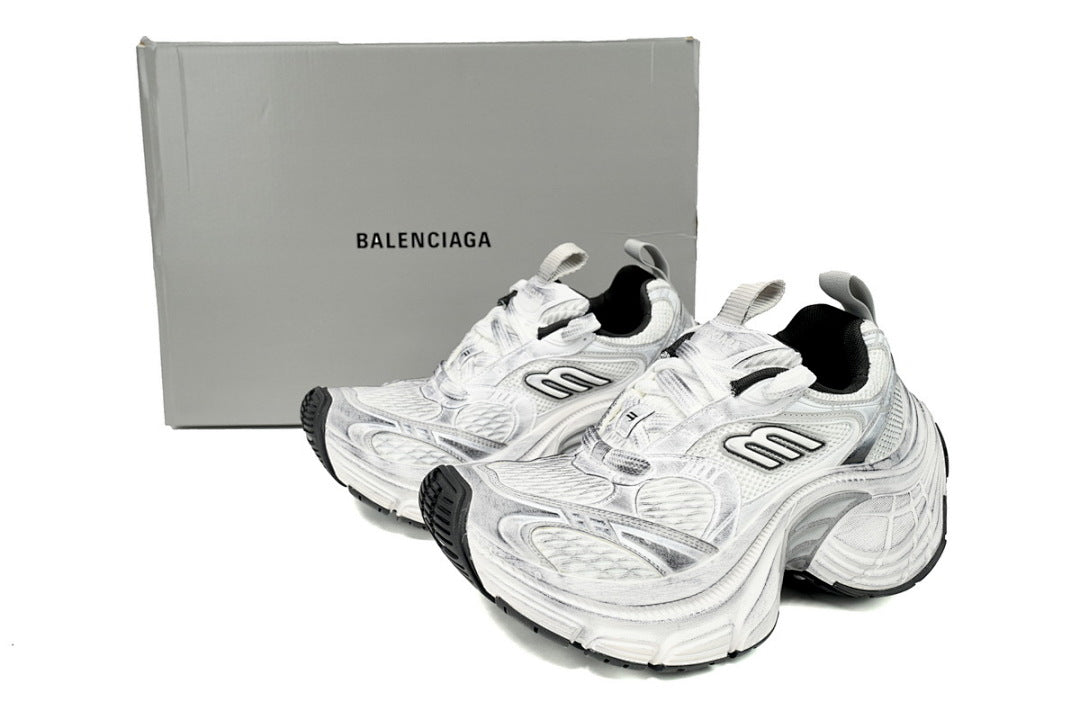 Balenciaga Runner Sneaker White and Black
