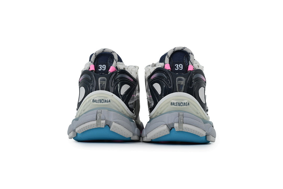 Balenciaga Runner Sneaker 'Light Grey Deep Orchid'