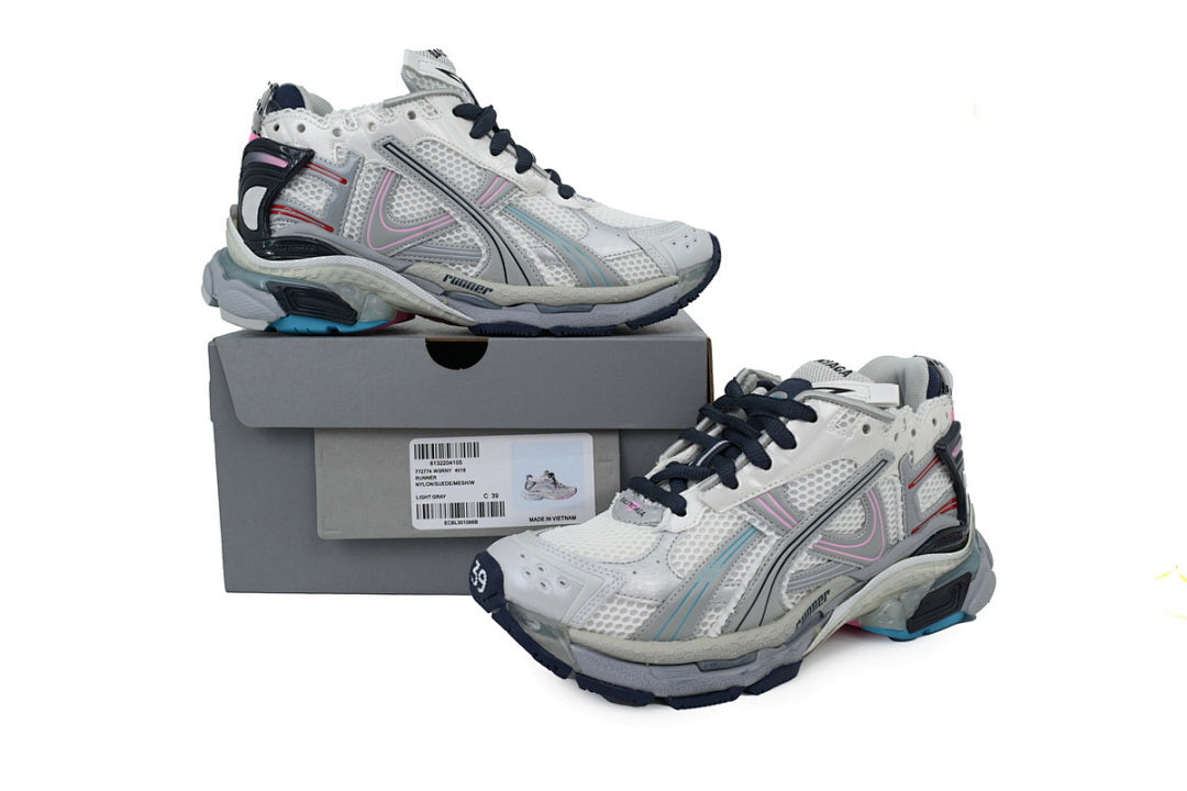Balenciaga Runner Sneaker 'Light Grey Deep Orchid'