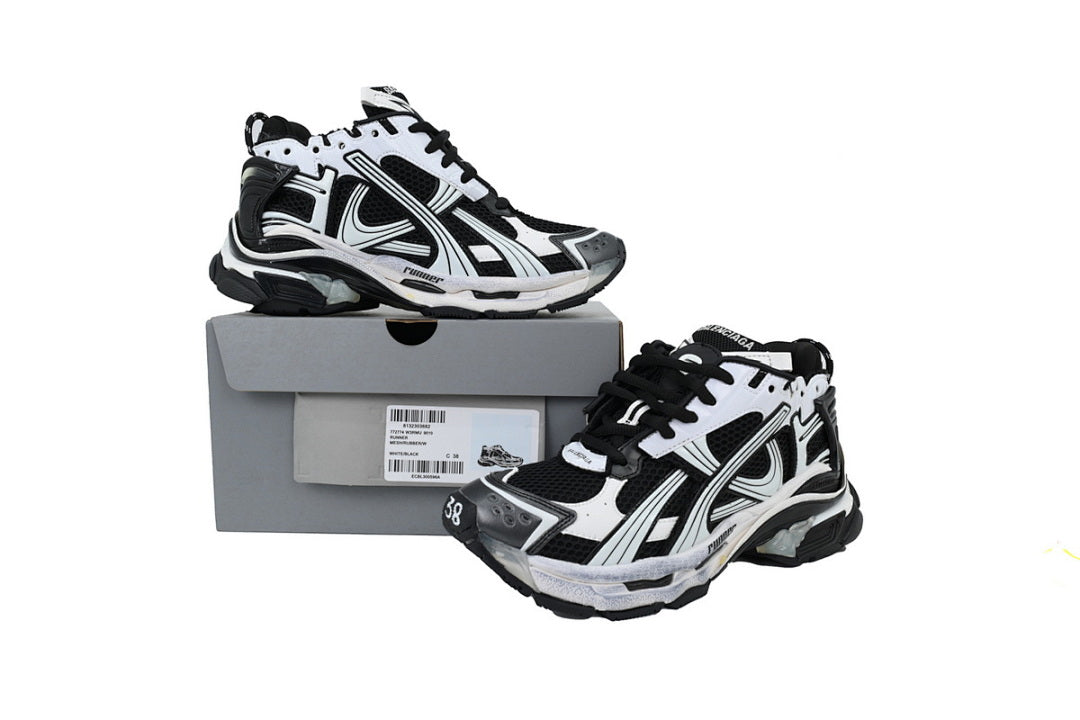 Balenciaga Runner Sneaker 'White Black'