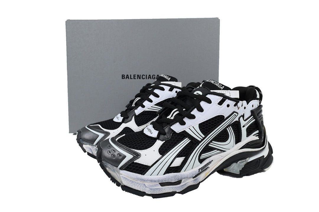 Balenciaga Runner Sneaker 'White Black'