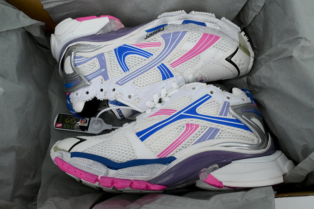 Balenciaga Runner Sneaker 'White Purple Powder'