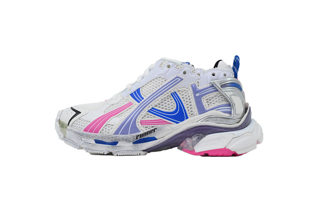 Balenciaga Runner Sneaker 'White Purple Powder'