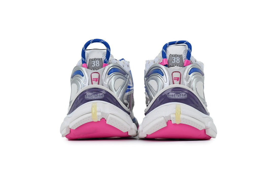 Balenciaga Runner Sneaker 'White Purple Powder'