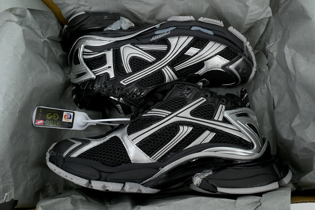 Balenciaga Runner Sneaker 'Black Silver'
