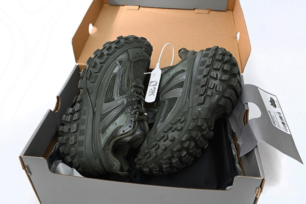 Balenciaga Defender Sneaker Blackish Green