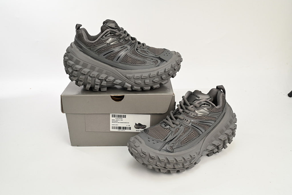 Balenciaga Defender Sneaker Black Gray