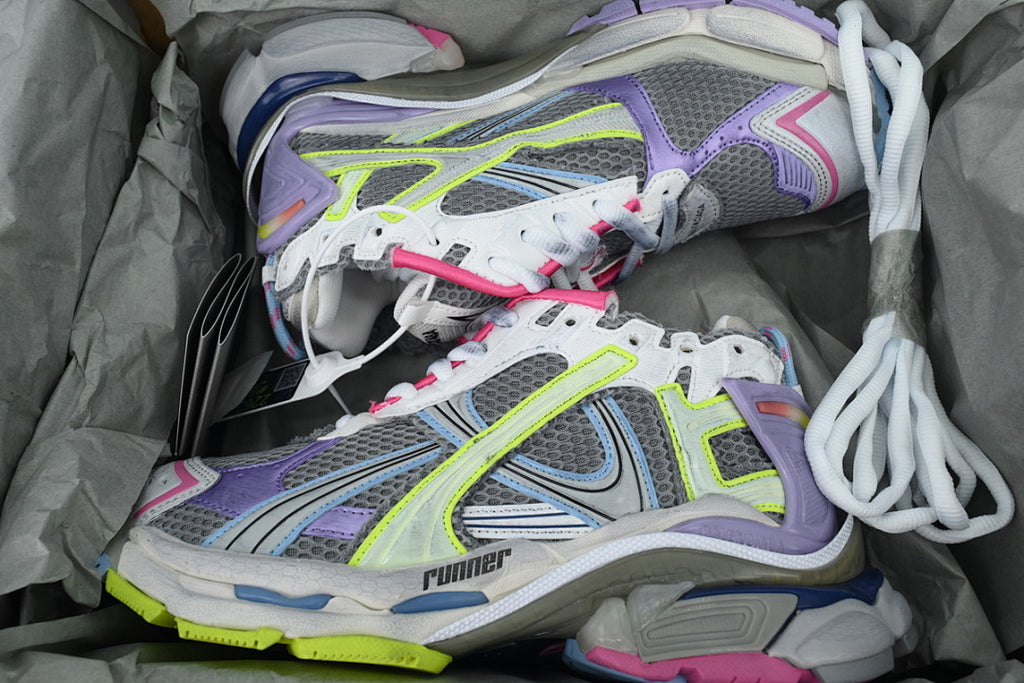 Balenciaga Runner Sneaker 'Pink Blue Purple'