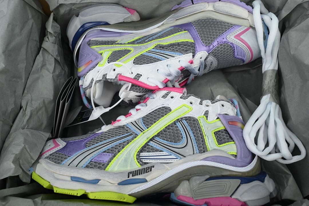 Balenciaga Runner Sneaker 'Pink Blue Purple'