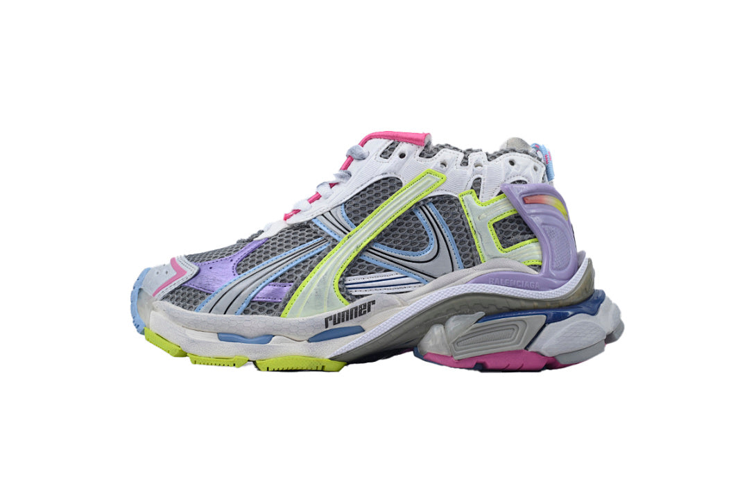 Balenciaga Runner Sneaker 'Pink Blue Purple'