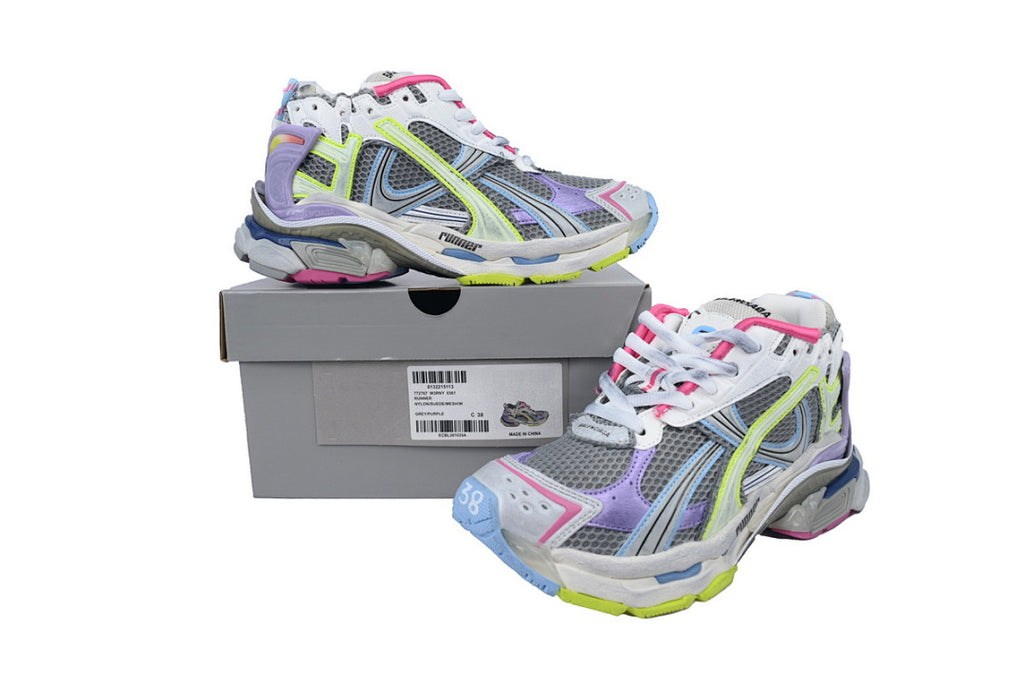 Balenciaga Runner Sneaker 'Pink Blue Purple'