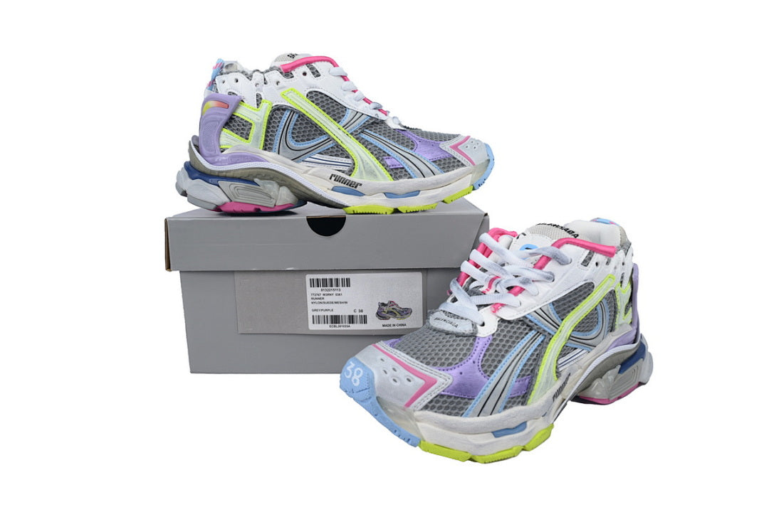 Balenciaga Runner Sneaker 'Pink Blue Purple'