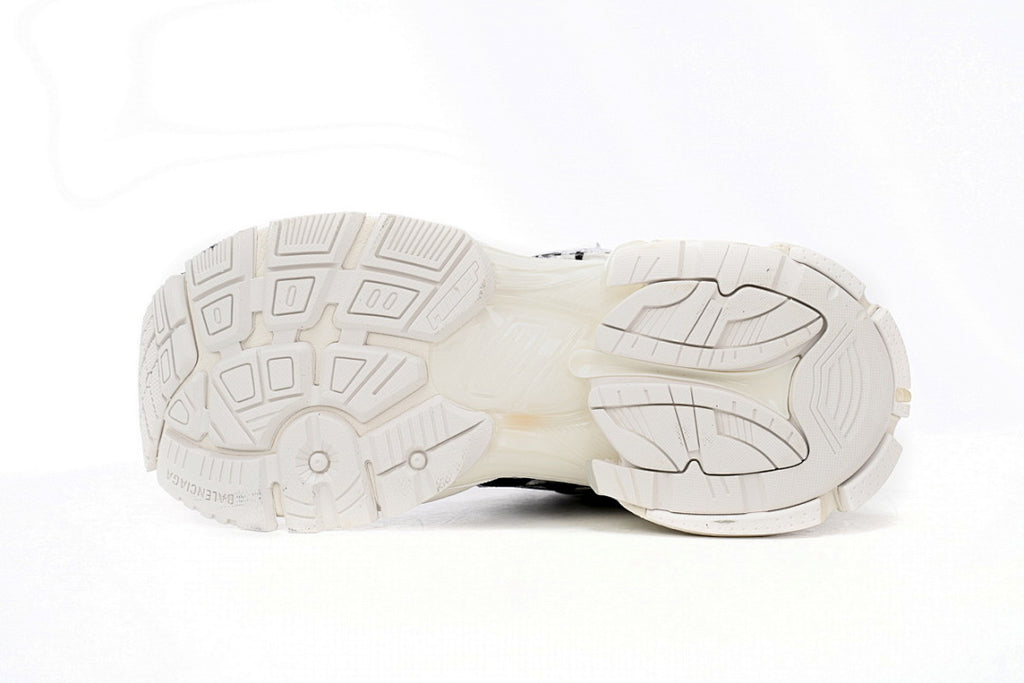 Balenciaga Runner White And Black Characters