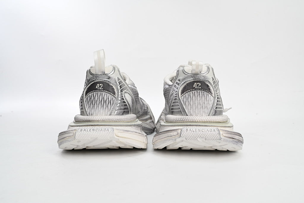 Balenciaga Runner Sneaker Silver White