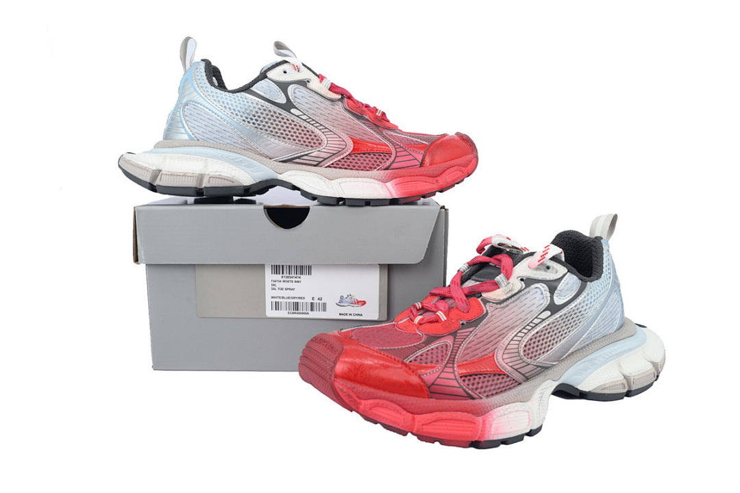 Balenciaga Runner Sneaker Red Grey