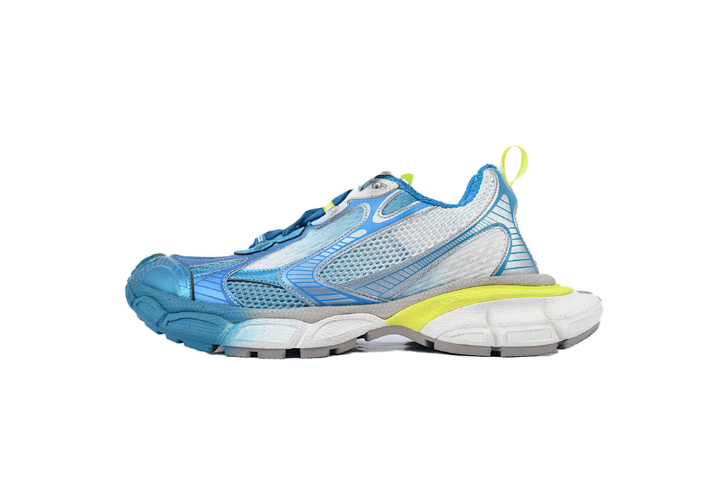 Balenciaga Runner Sneaker White Blue Yellow