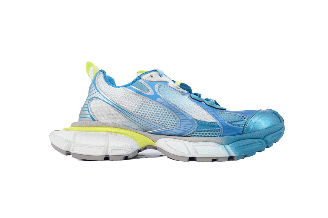 Balenciaga Runner Sneaker White Blue Yellow