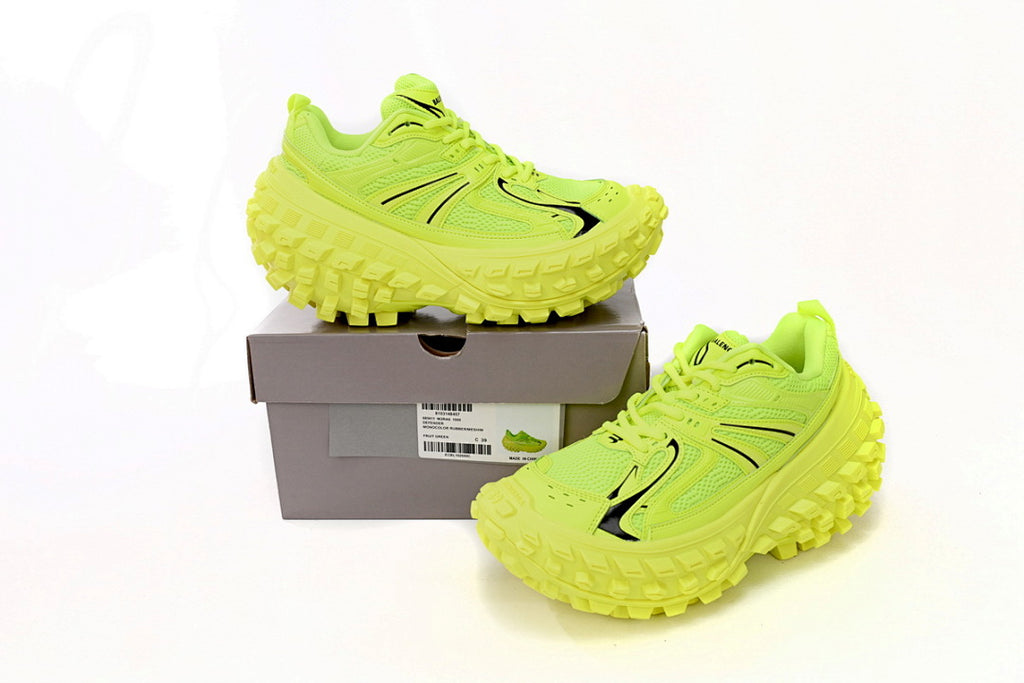 Balenciaga Defender Sneaker Apple Green