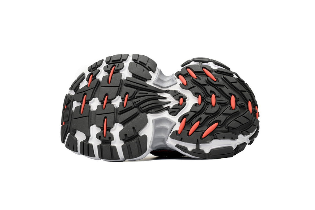 Balenciaga Runner Sneaker White Gray Black Grey Black Red