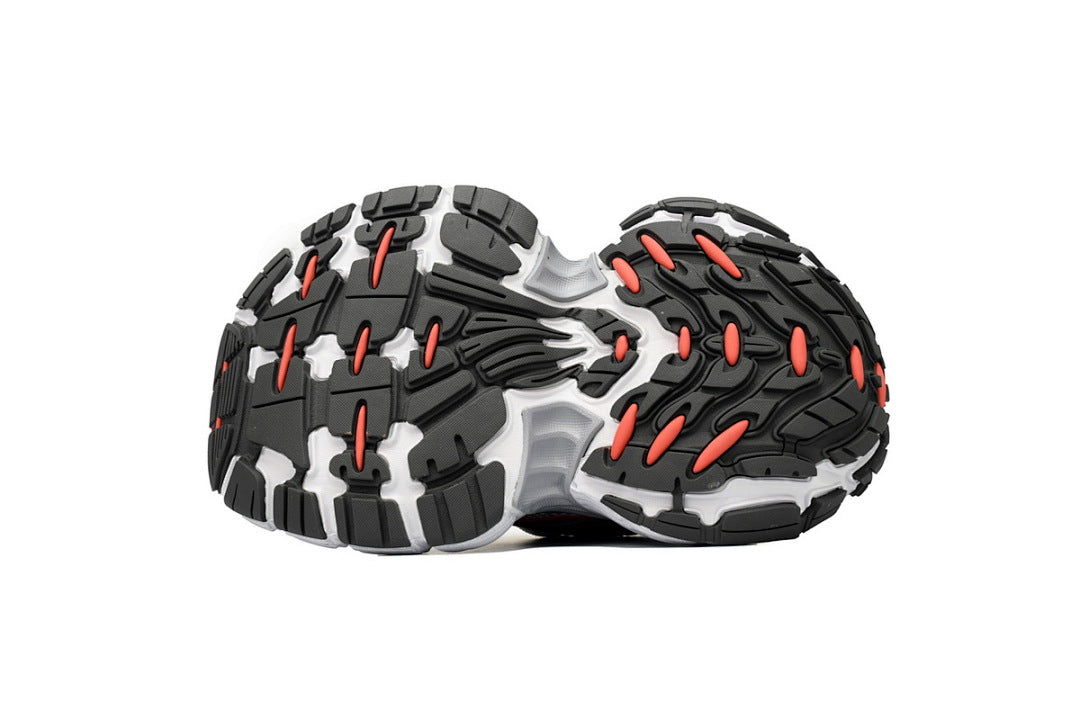 Balenciaga Runner Sneaker White Gray Black Grey Black Red